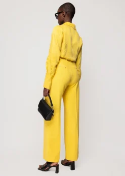 Vanilia Crinkle Structuur Pantalon<Vrouw Two-Pieces