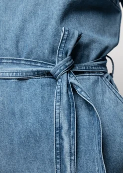 Vanilia Denim Mini Jurk<Vrouw Jurken