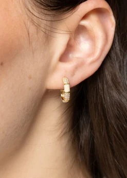 Vanilia Enamel Oorbellen Oline<Vrouw Accessoires