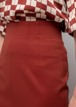 Vanilia High Tech Midi Rok<Vrouw Rokken