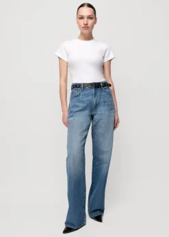 Vanilia High Waist Jeans Straight Fit<Vrouw Broeken