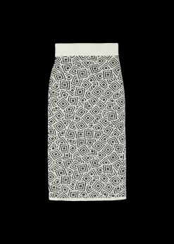 Vanilia Jacquard Gebreide Rok<Vrouw Two-Pieces