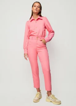 Vanilia Jacquard Geweven Blouse<Vrouw Two-Pieces