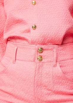 Vanilia Jacquard Geweven Blouse<Vrouw Two-Pieces