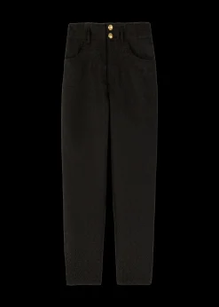 Vanilia Jacquard Geweven Broek<Vrouw Broeken