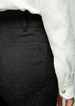 Vanilia Jacquard Geweven Broek<Vrouw Broeken