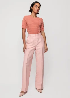 Vanilia Katoen Gebreide Top<Vrouw Tops