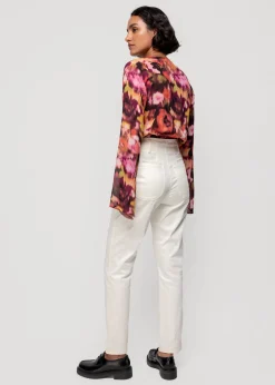 Vanilia Katoenen Broek Tapered Fit<Vrouw Basics