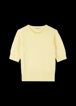 Vanilia Katoenen Kabeltop<Vrouw Tops