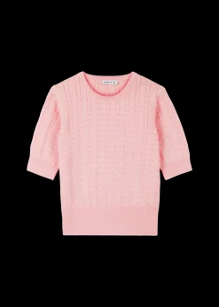 Vanilia Katoenen Kabeltop<Vrouw Tops