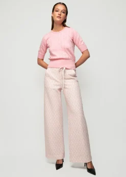 Vanilia Katoenen Kabeltop<Vrouw Tops