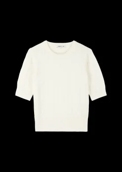 Vanilia Katoenen Kabeltop<Vrouw Tops