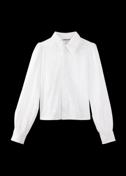 Vanilia Katoenen Ripple Blouse<Vrouw Basics