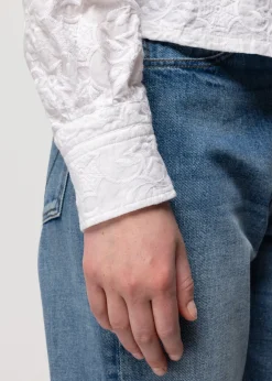 Vanilia Katoenen Ripple Blouse<Vrouw Basics