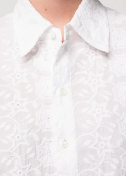 Vanilia Katoenen Ripple Blouse<Vrouw Basics