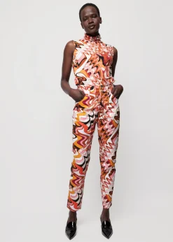 Vanilia Katoenen Swirl Broek<Vrouw Broeken