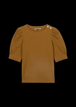 Vanilia Katoenen Top Met Pofmouw<Vrouw Basics