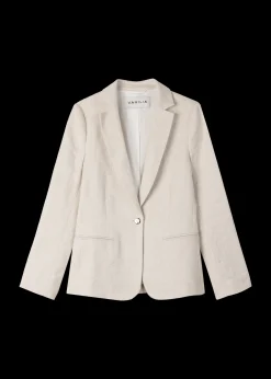 Vanilia Linnen Colbert<Vrouw Colberts & Gilets