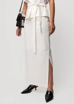 Vanilia Linnen Maxi Rok<Vrouw Two-Pieces