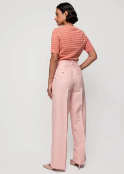 Vanilia Linnen Pantalon<Vrouw Broeken