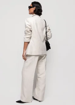 Vanilia Linnen Pantalon<Vrouw Broeken