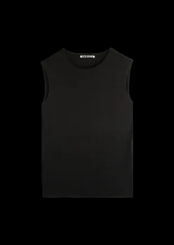 Vanilia Mouwloze Tricot Top<Vrouw Basics