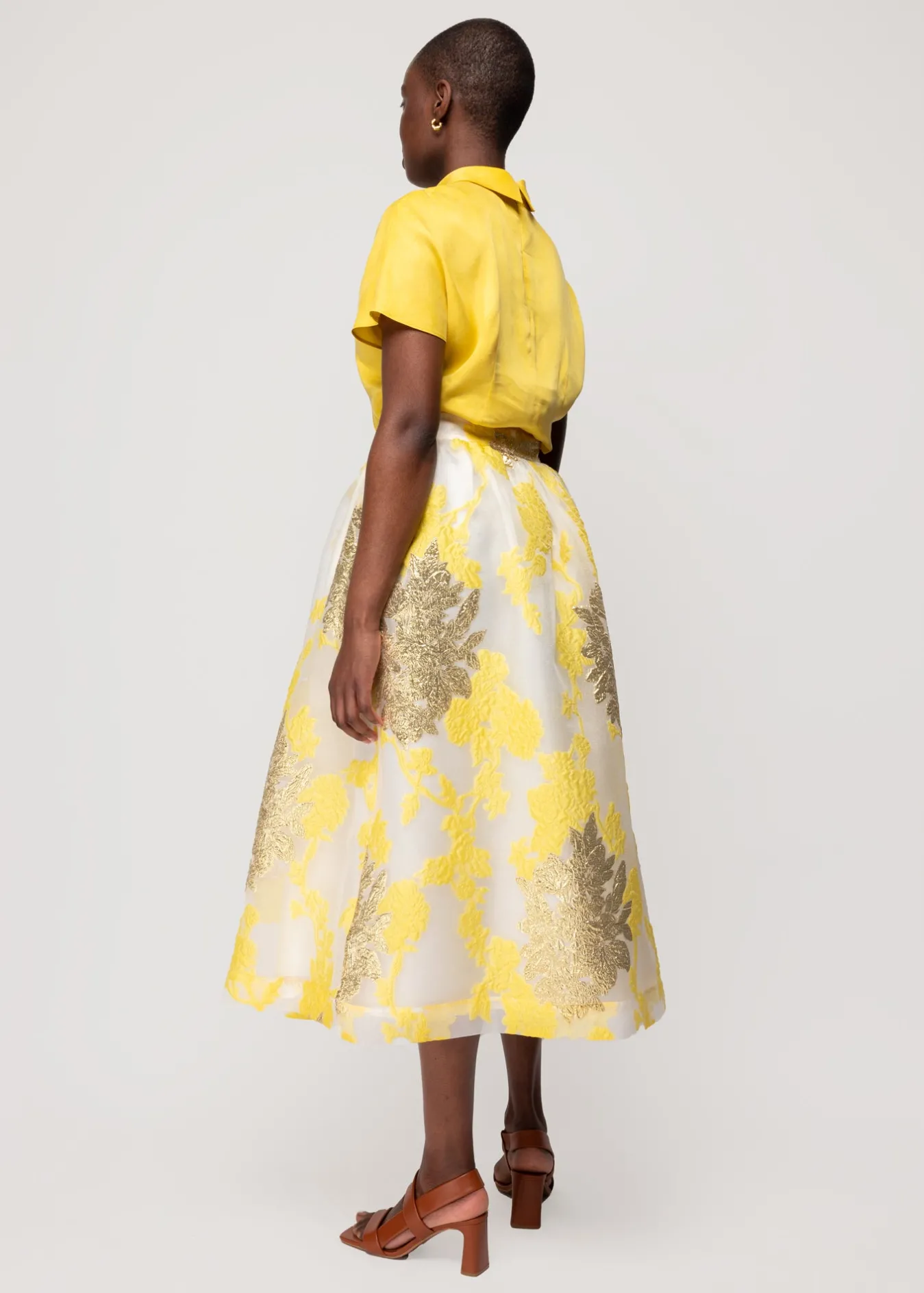 Vanilia Organza Midi Rok<Vrouw Two-Pieces