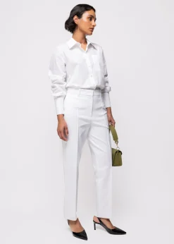 Vanilia Poplin Katoenen Blouse<Vrouw Basics