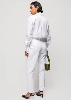 Vanilia Poplin Katoenen Blouse<Vrouw Basics