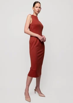 Vanilia Punto Midi Jurk<Vrouw Jurken