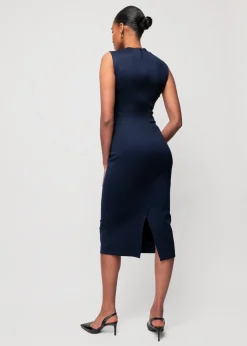 Vanilia Punto Midi Jurk<Vrouw Basics