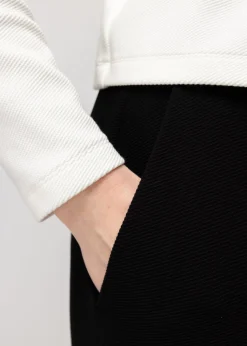 Vanilia Rib Broek Met Rechte Pijp<Vrouw Basics