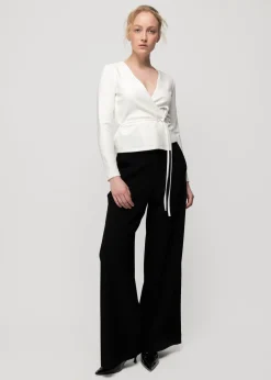 Vanilia Rib Broek Met Rechte Pijp<Vrouw Basics