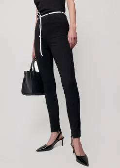 Vanilia Rib Legging<Vrouw Basics