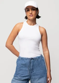 Vanilia Rib Tanktop<Vrouw Broeken
