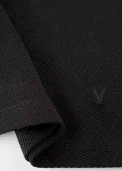 Vanilia Rib Top Met Col<Vrouw Basics