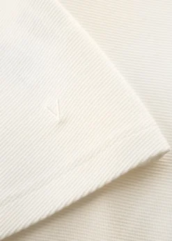 Vanilia Rib Top Met Col<Vrouw Basics