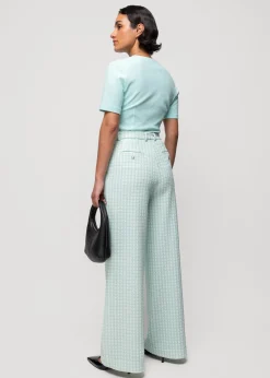 Vanilia Rib Top Met V-Hals<Vrouw Tops