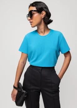 Vanilia Rib T-Shirt<Vrouw Basics