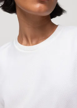 Vanilia Rib T-Shirt<Vrouw Basics