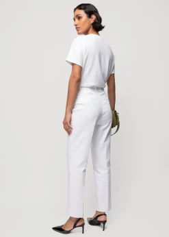 Vanilia Rib T-Shirt<Vrouw Basics