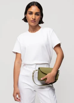 Vanilia Rib T-Shirt<Vrouw Basics