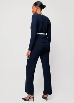 Vanilia Rib Wikkeltop<Vrouw Tops