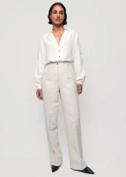 Vanilia Satijnen Blouse<Vrouw Basics