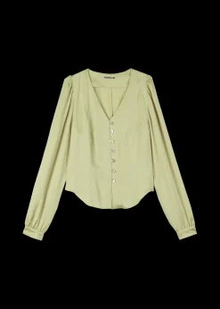 Vanilia Satijnen Blouse Met Parelmoer<Vrouw Two-Pieces