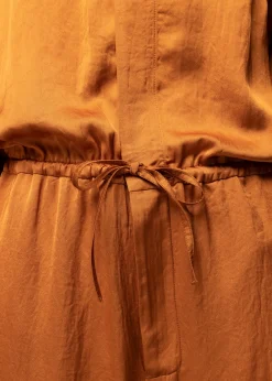 Vanilia Satijnen Jumpsuit<Vrouw Jumpsuits