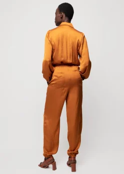 Vanilia Satijnen Jumpsuit<Vrouw Jumpsuits