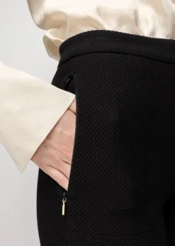 Vanilia Struc Broek Skinny Fit<Vrouw Basics