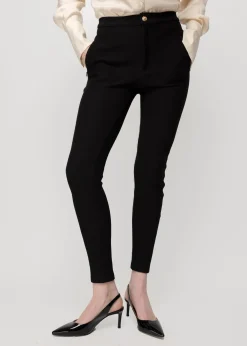 Vanilia Struc Broek Skinny Fit<Vrouw Basics
