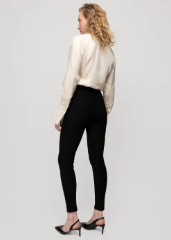Vanilia Struc Broek Skinny Fit<Vrouw Basics